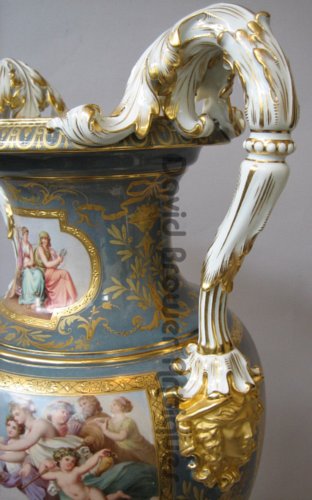 A Meissen Vase both rare & beautifully decorated